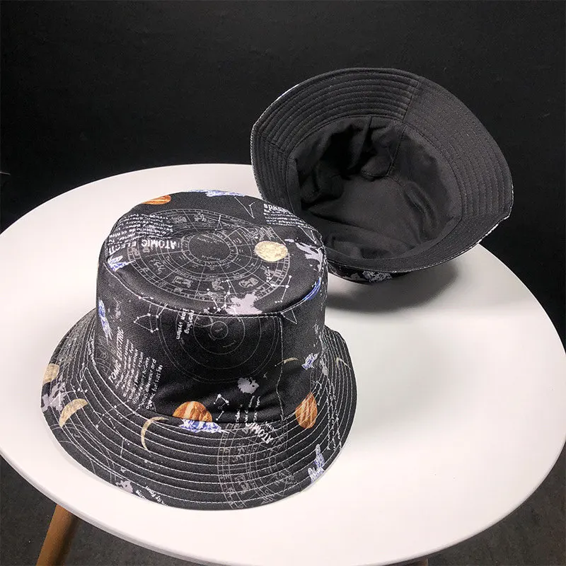 Хлопок, Геометрическая шляпа с принтом, шляпа рыбака, шапка для путешествий, шляпа от солнца для мужчин и женщин, 190