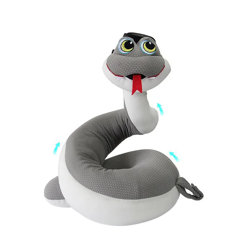 

U Shaped Memory Foam Portable Car Seat Nap Neck Support Mesh Mobile Phone Holder Lightweight 2 In 1 Travel Pillow Office Cute