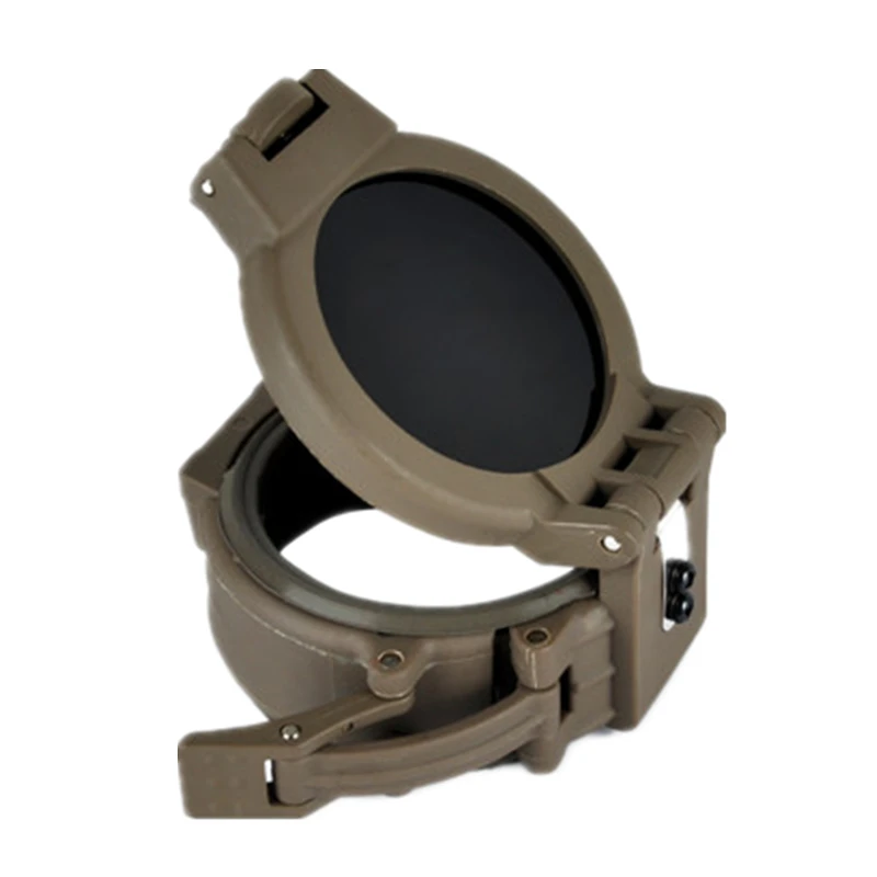 Tactical FLASHLIGHT IR FILTER FM23 64mm flip cover with lock for M971