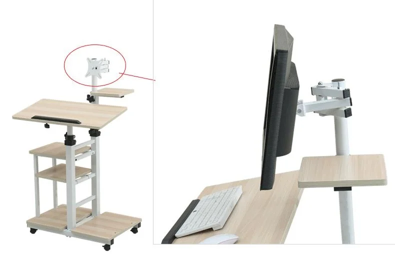 Топ вертикальный поворотный стол простой мобильный подъема ноутбук comter стол Бесплатная доставка