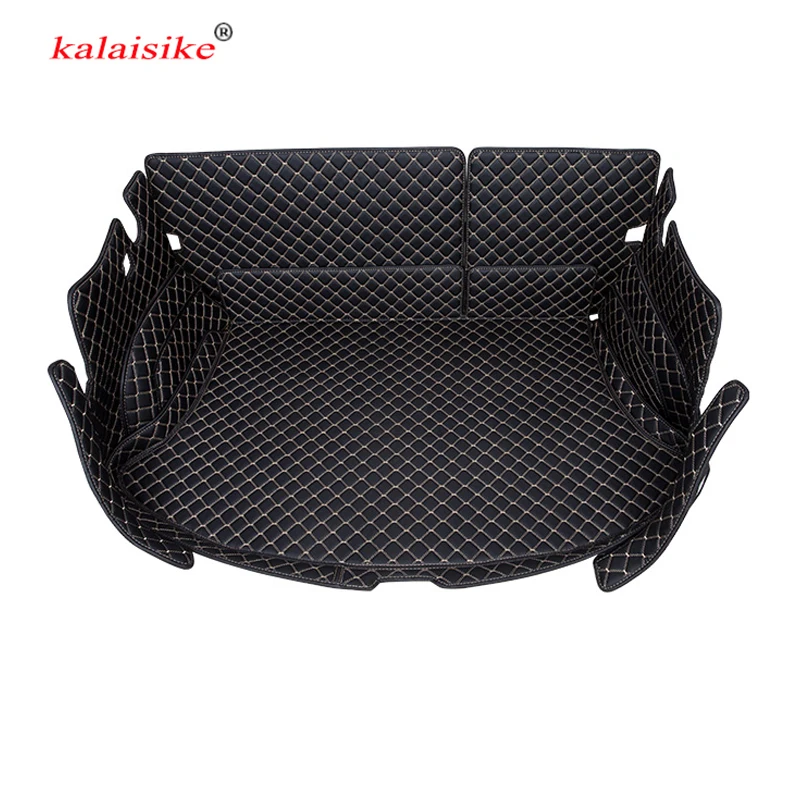 

kalaisike Custom car trunk mats for Peugeot all models 301 3008 2008 4008 5008 408 308 508 auto styling accessories