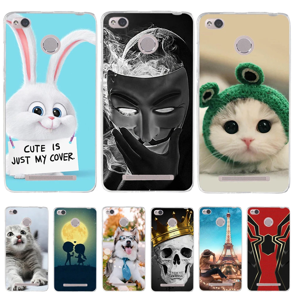 

Case For Xiaomi Redmi 3s Case Silicon Phone Case For Xiaomi Redmi 3S Cover 3D TPU Soft Coque for Xiaomi Redmi 3S 3X 3 Pro Fundas