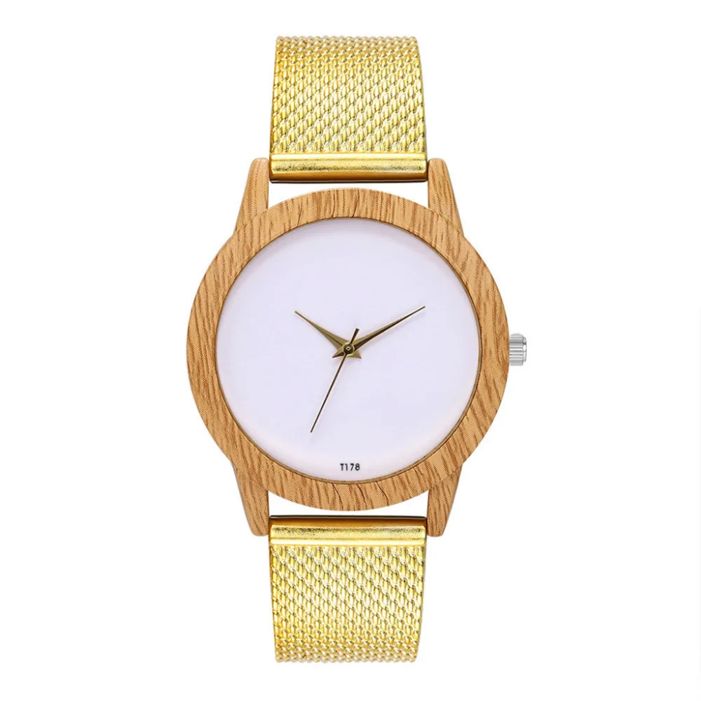 Модные женские наручные часы с текстурой древесины, простые зеркальные часы с силиконовым ремешком, кварцевые женские часы для подарка, новинка