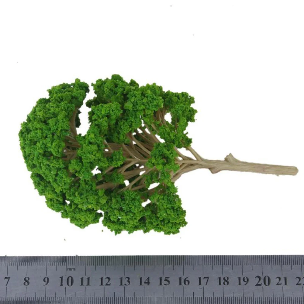 

Green Model Trees Train Park Landscape 14.5cm 1:50-75 Plastic Railway Parts Accessories Practical Supply Element