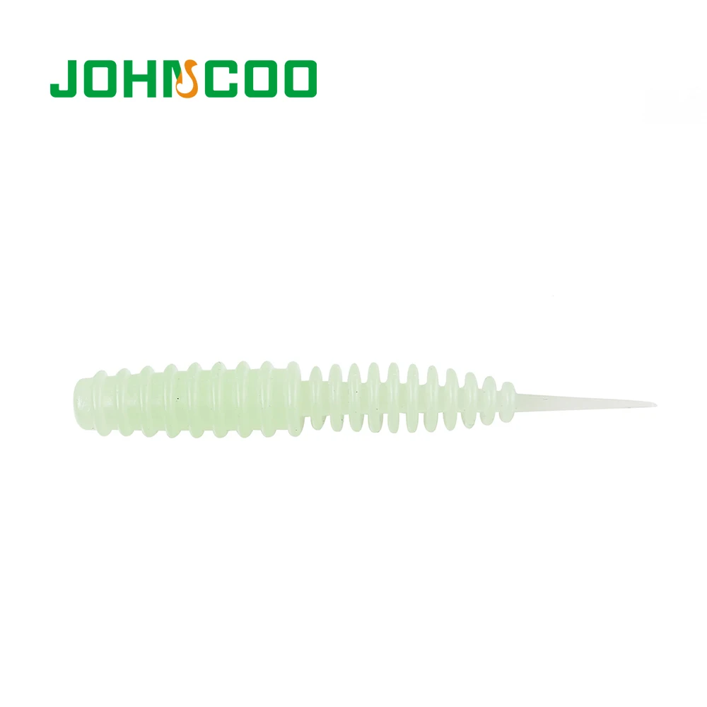 12pcs Silicon Bait 60mm 1.3g Rubber Artificial Soft Fishing Lure Flexible Needle