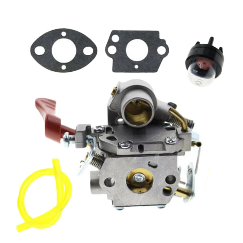 

Primer Bulb Carburetor Kit Fuel line Gaskets For Poulan PP133 PP333 For Craftsman Trimmer 33cc Carb Zam Engine