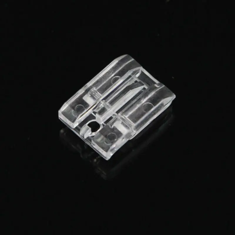 Детали для бытовых швейных машин 2 шт. прижимная лапка невидимая пластиковая на