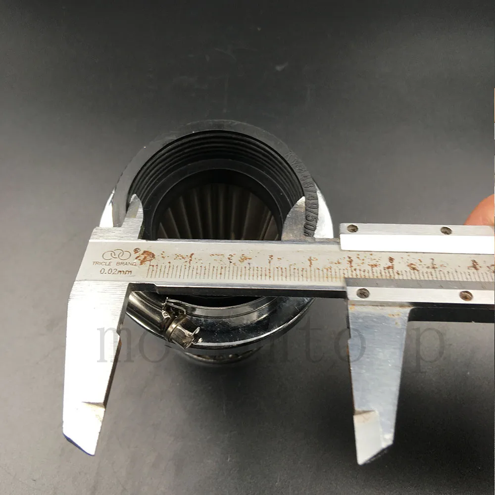 Универсальный 35/39/42/44/48/50/52/54/60 мм мотоцикл Грибная головка воздушный фильтр зажим на воздушный фильтр очиститель