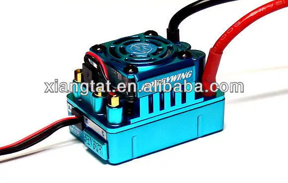 Грузовик Hobbywing XERUN 120A Blue SCT PRO сенсорный короткий для радиоуправляемой машины