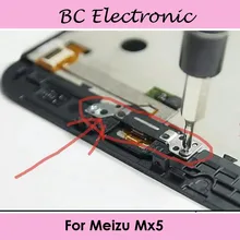 5 шт. для Meizu Mx5 MX 5 Главная Кнопка Home монтаж металлической пластины кронштейн крепления Клип Обложка испытанное хорошее