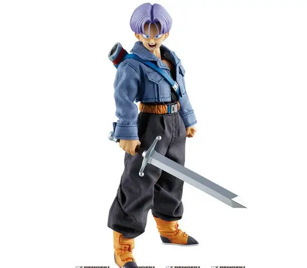 21 см Dragon Ball Z Super Saiyan Trunks аниме фигурку ПВХ Коллекция игрушечные лошадки для Рождественский подарок Бесплатная доставка