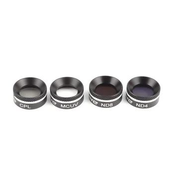 

sunnylife for DJI mavic air Filter MCUV+CPL+ND4+ND8 Camera Lens Filter Bundle set Kit