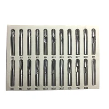 BJT 22 шт. наконечники для татуировки из нержавеющей стали сопло Комплект пистолет для татуажа набор сопла Серебряный подарок