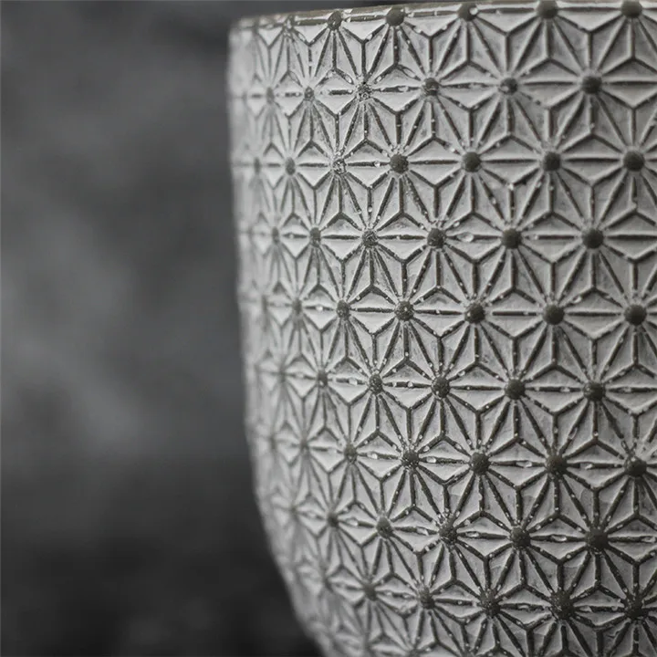 Круглая силиконовая форма для бетона цветочный горшок ручной работы инструмент для кашпо из цемента