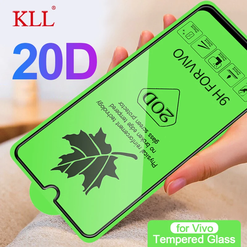 20D изогнутое полное покрытие закаленное стекло для VIVO V15 Pro V11i X27 NEX2 Защитная