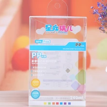 Дети возраст и коробка упаковка прозрачные пластиковые контейнеры для конфет на заказ прозрачная упаковочная коробка из ПВХ с автоматическим замком снизу- PX20076