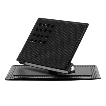 

Car Dash Board Ornament 360 Rotating Silicone Phone Holder Non-Slip Mat Auto Car Adjustable Angle Sticky Pad for GPS Navigation