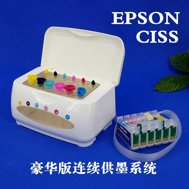 

82N CISS INK PRINTER T50 TX700W TX710W TX800FW TX810FW T0821N-T026N Continuous Ink Supply System