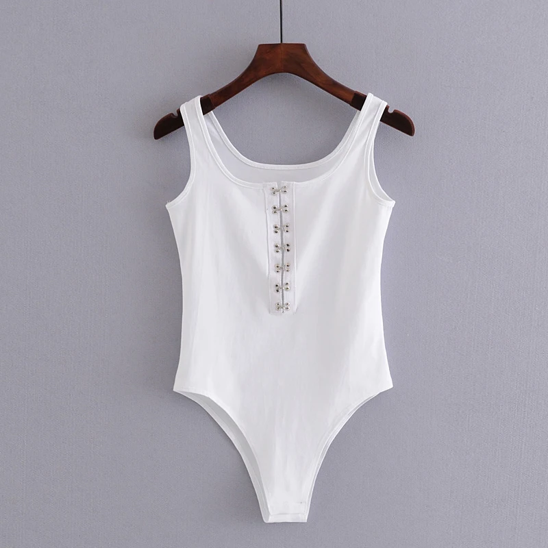 Женский пуговица Вишенка боди на бретелях спереди|tank bodysuit|button bodysuitwomen bodysuit |