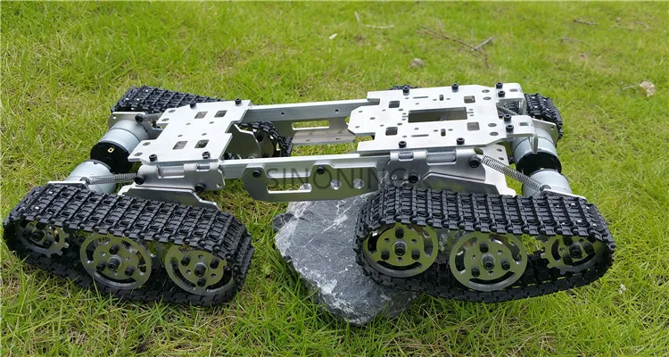 CNC металлический робот ATV трек Танк шасси подвеска пересечение препятствий гусеничный SN1300