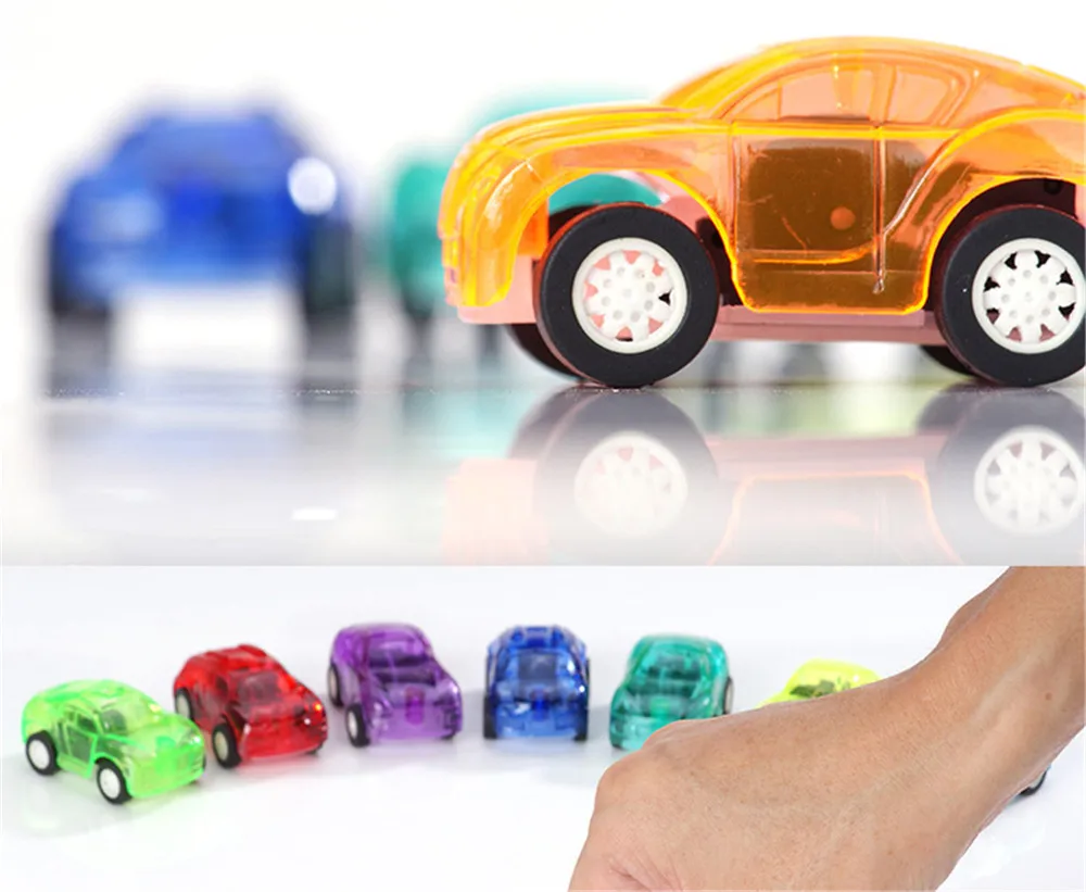 

5Pcs/set New Sale Cartoon Multifunction Wind Up Clockwork Small Cars Kids Children Toys Eyes Mouse Can Move Color Random