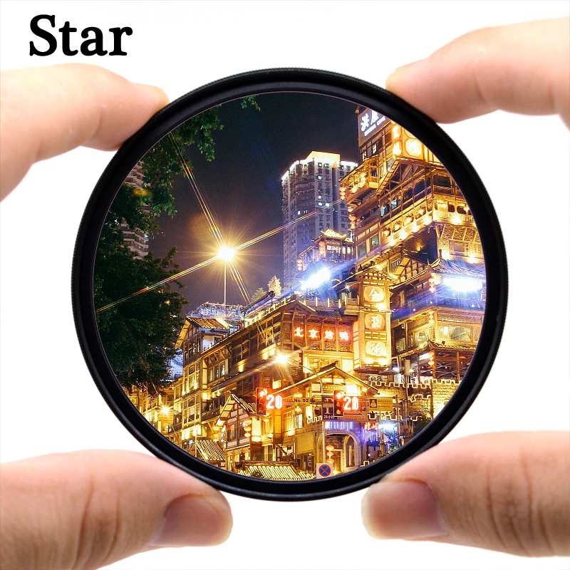 

KnightX Star Line Filter For canon nikon 2000d 50d d3300 d70 d5300 500d d600 photo 49mm 52mm 55mm 58mm 62mm 67mm 72mm 77mm