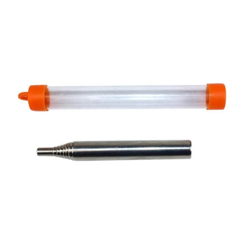 

Stainless steel blowpipe tube blown fire camping fire tool retractable blowpipe outdoor tool