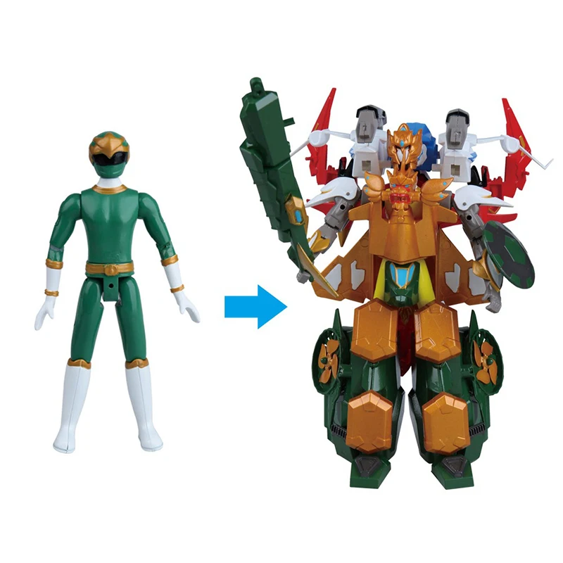 

Ranger Megazord Assemble Figure Transformation Robot 2019 New Action Figure Children Christmas Gifts Toys