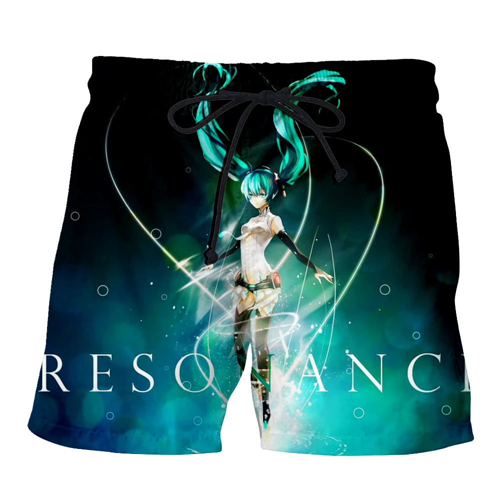 

PLstar Cosmos 2018 Summer Men Casual Shorts 3d Anime Vocaloid Hatsune Miku Cute Trousers For Women/Men Shorts Dropshipping