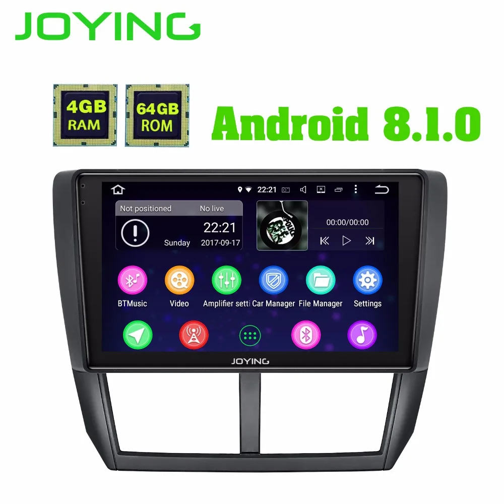 Clearance 9" IPS 4GB+64GB DSP Android Car Radio Stereo Audio GPS Navigation Head Unit For Subaru Forester 2008-2012 Multimedia Player 1