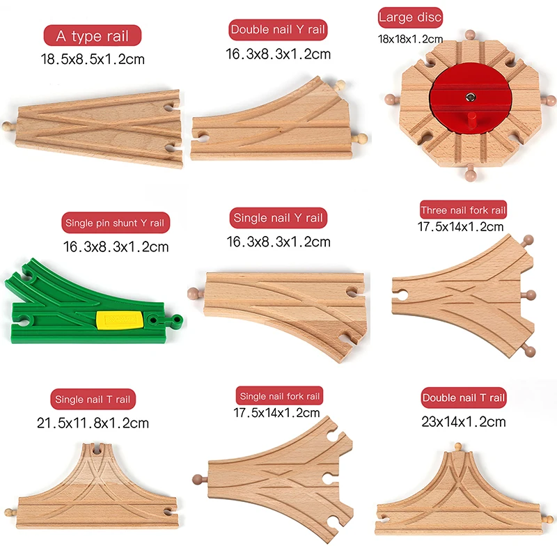 Деревянный трек поезд железная дорога модель волшебное магнитное образование Brio транспортные средства аксессуары игрушки для детей