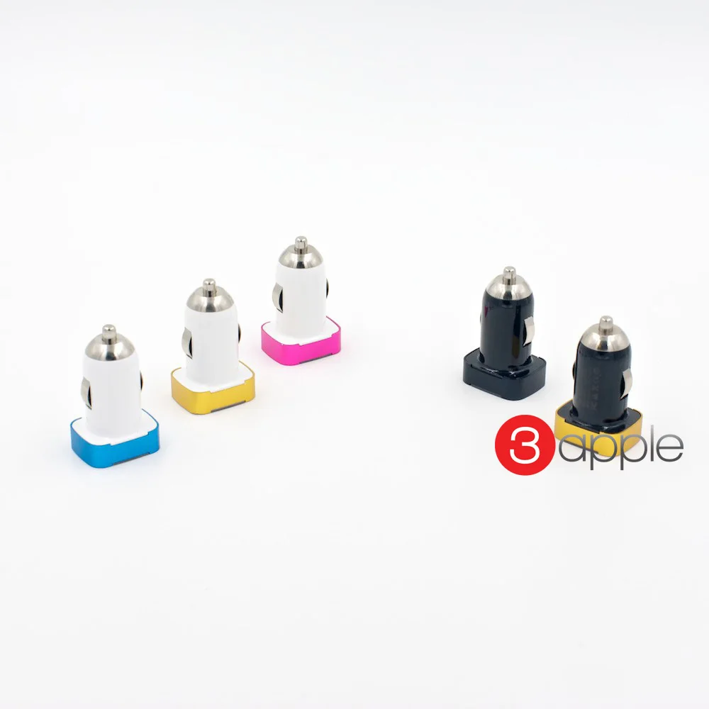 2.1A Carregador For LG iphone sansung galaxy s5 S4 S3 xiaomi red rice HTC Nokia Huawei Lenovo k900 Cargador mini USB Car Charger  Compatible with for iphone 4 5 Samsung S4 S3 Motorola HTC LG Nokia Hua