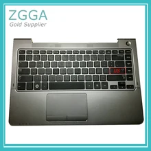 Подлинный чехол для рук с тачпадом США/Корейская клавиатура серого цвета для ноутбука samsung NP530U4B NP530U4C NP535U4C