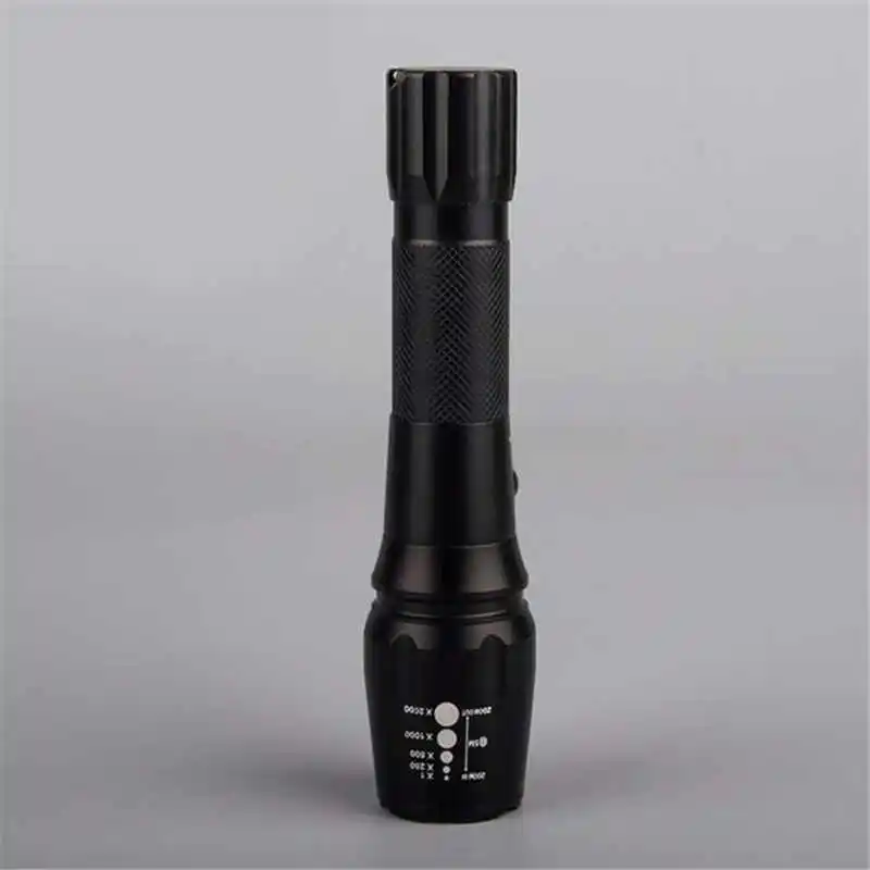 G700 Zoomable XML T6 LED Tactical Flashlight+18650 Battery+Charger+Case lanterna led t6 rechargeable fanatic #4S19 (7)