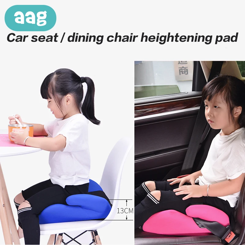 AAG детское кресло-бустер, подушка для сиденья, повышенная портативная безопасность, детское кресло для автомобиля, увеличивающая рост, подушка для младенцев, обеденный съемный коврик, 40