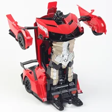 1:12 RC автомобиль роботы-трансформеры спортивный автомобиль модель игрушечные роботы Прохладный деформации автомобиль дети игрушки подарки для мальчиков