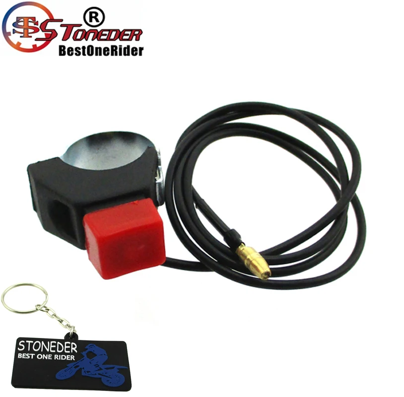 STONEDER Ignition Kill Stop Switch For 2 Stroke 47cc 49cc Mini Cag Moto