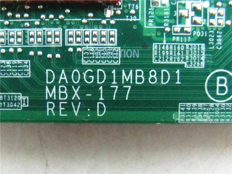 NOKOTION A1273177A DA0GD1MB8D1 MBX 177 REV D основная плата для ноутбука SONY VAIO VGN CR190 материнская GM965