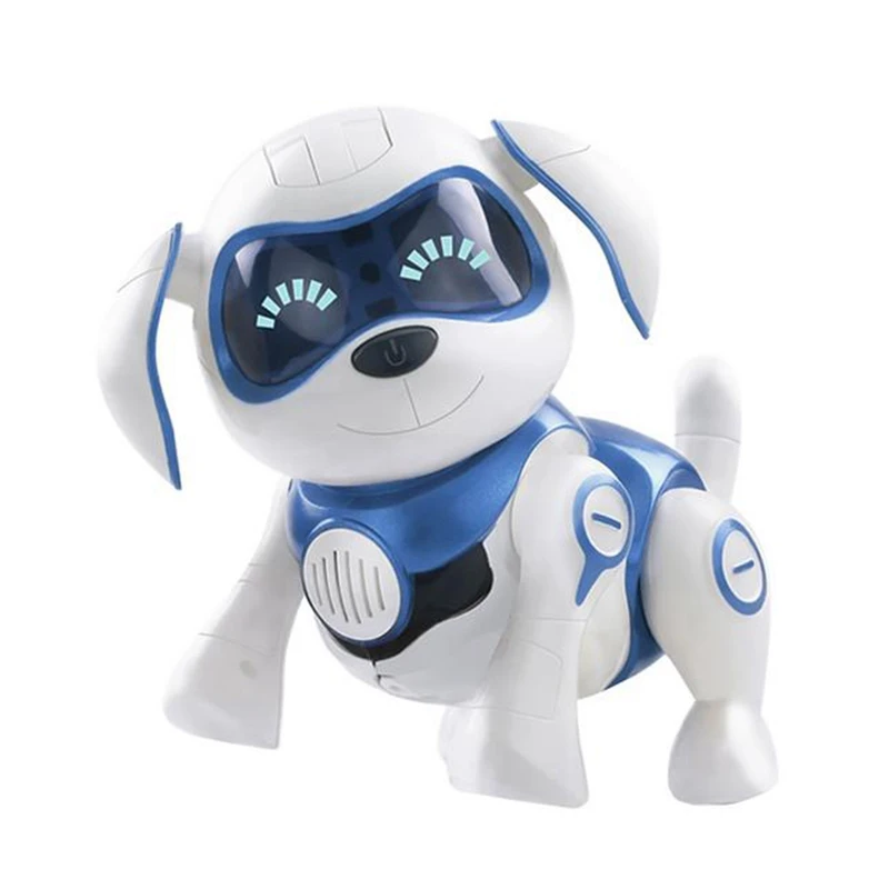 Робот собака электронные игрушечные зверушки беспроводной Робот щенок смарт-датчик будет ходить говорящая Удаленная собака Робот игрушка