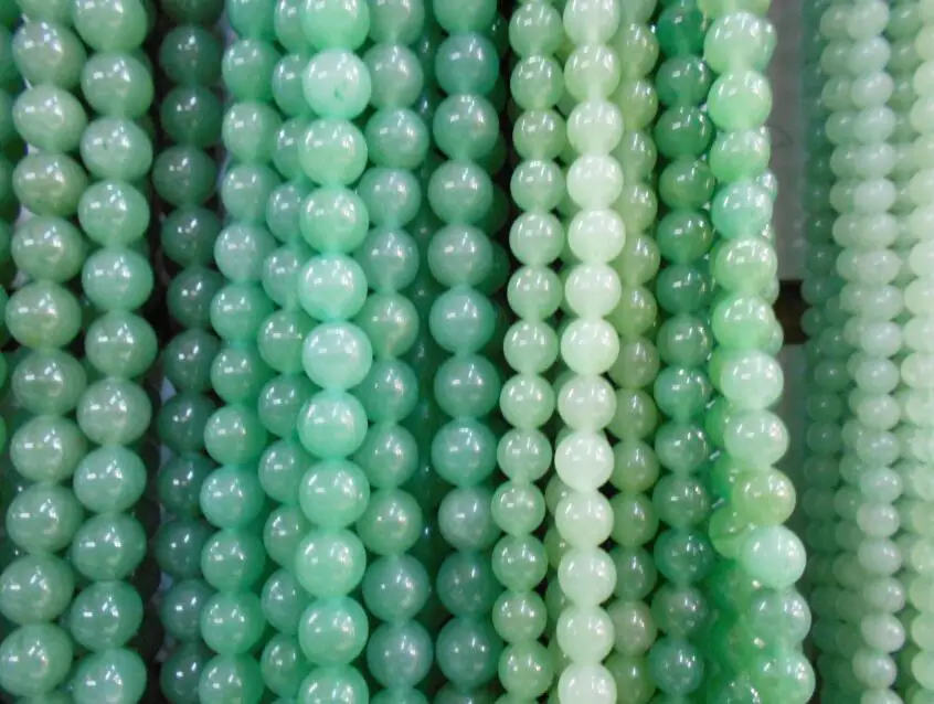 Buy Natural Stone Jewelry 100PCs Light Green Semi
