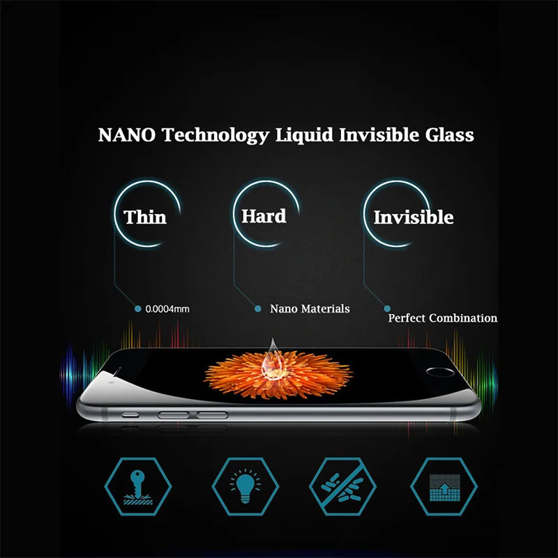 Nano Liquid Tempered Glass For All Universal iPhone X XS Max XR Screen Protector Hi-tech Full Cover Anti-Scratch HD Film Mate 20 5