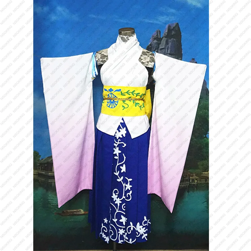 

Final Fantasy X Yuna Cosplay FF 10 Costume