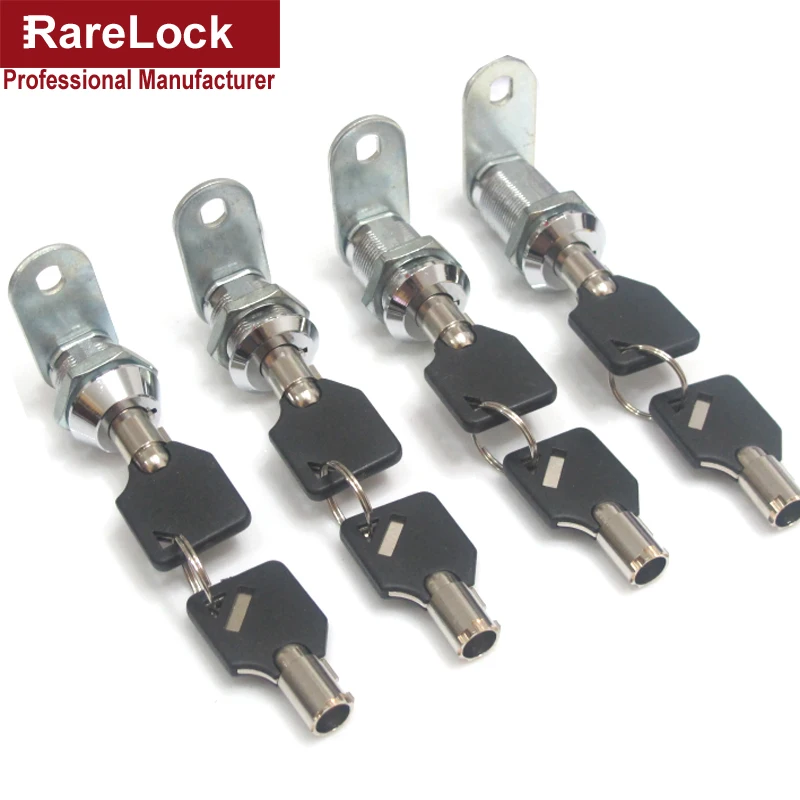 Rarelock Security Drawer Tubular Lock Keyed Different Cam Locks for