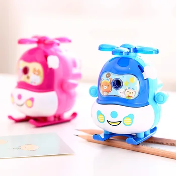 

Deli Helicopter Pencil Sharpener Cartoon Pencil Sharpener Children Mechanical Pencil Sharpener Student Office School Stationery