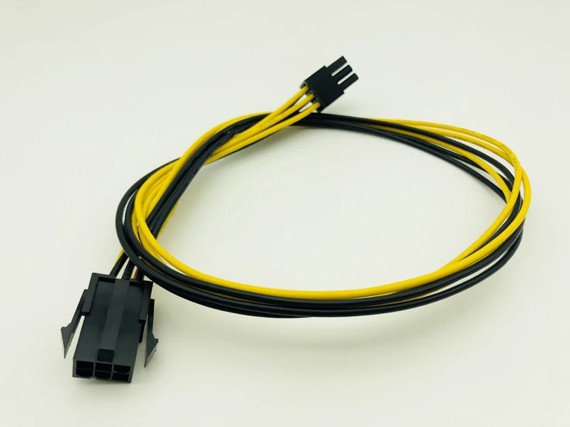 PCI-E PCIE PCI-Express 6P Male to 6Pin Male Graphics Video Card DIY Power Cable 50cm BTC Extended Miner Mining Wire 18AWG Cables