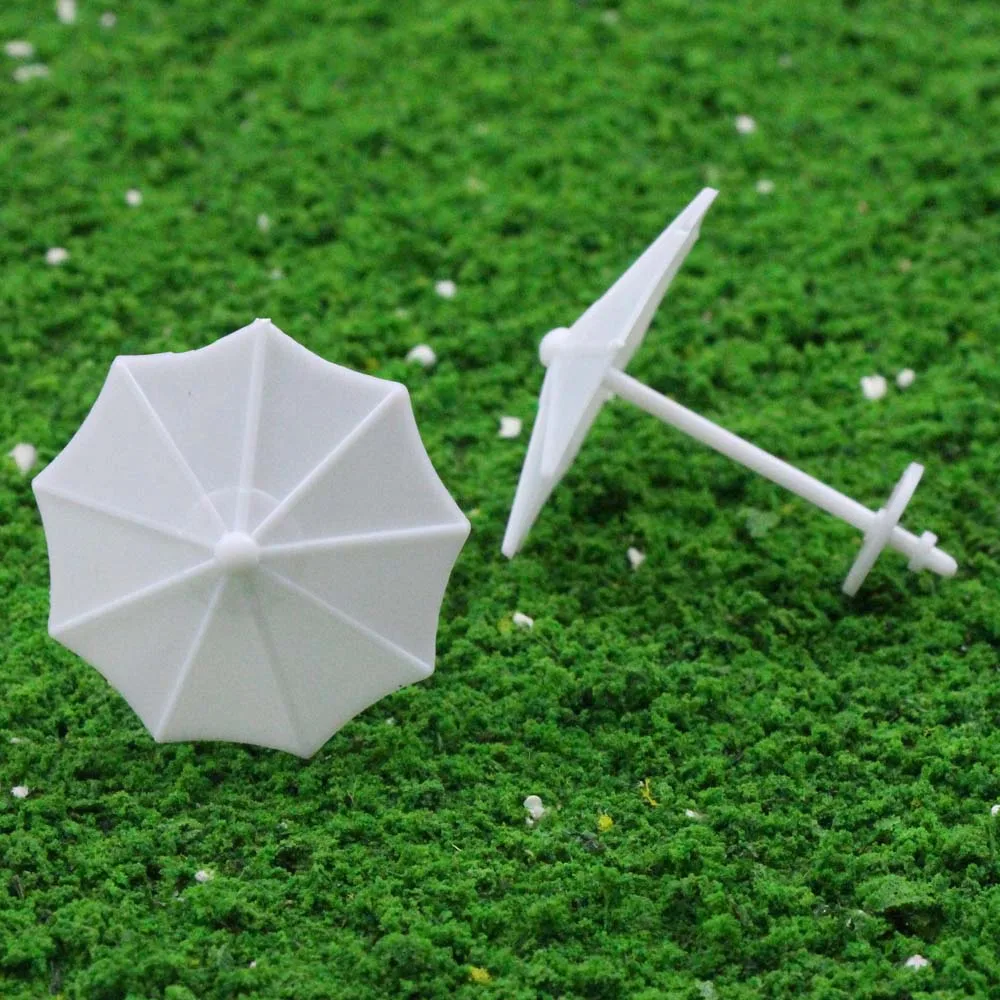 TYS02 24 шт. DIY Модель поезда зонтик вертикальные простые подарки 1:75 1:100 1:150 1:200 OO TT N Z