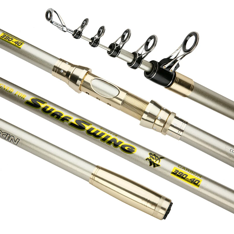 

Powerful Distance Throwing Rod 3.6/3.9/4.2/4.5M Long Section Telescopic Fishing Rod High Carbon Hard Tonality Anchor Pole Canes