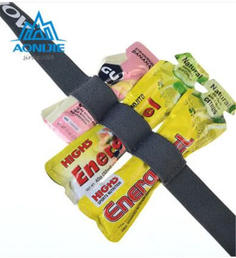 AONIJIE NEW Men Women Unisex Triathlon Marathon Race Belt With Gel Holder Running  Number Belt  Running Outdoor sports