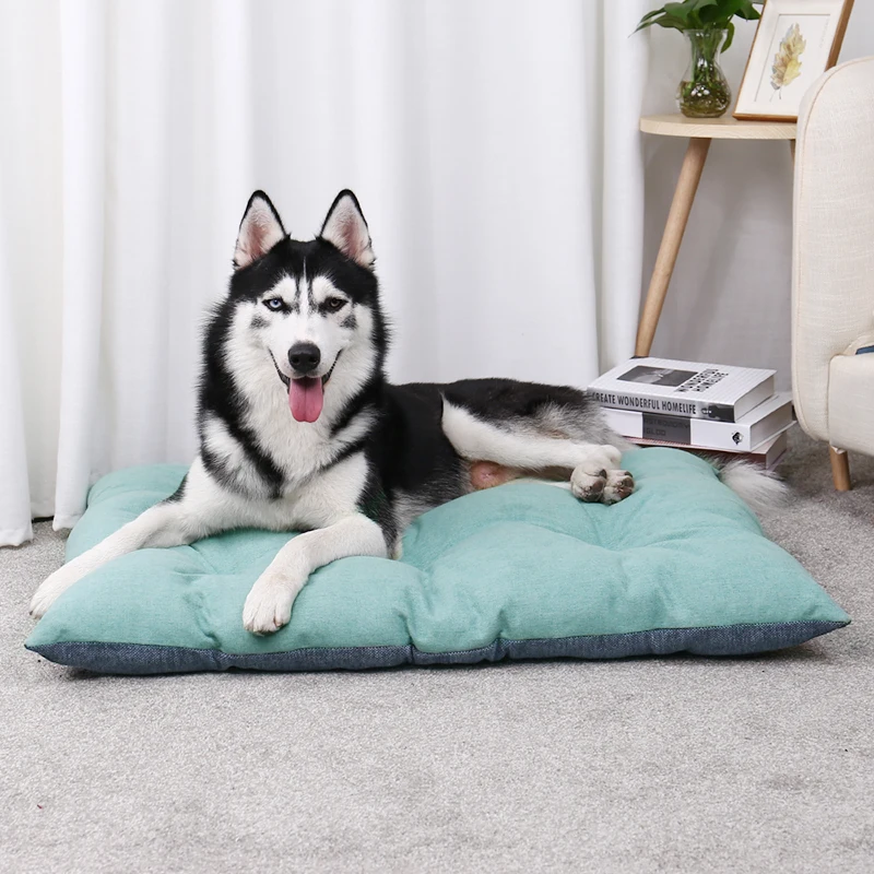 Luxury Pet Dog Cushions Cat Warm Beds House For Large Dogs Mats Breathable Cozy Super Soft Thick Blankets 3 Size Durable Kennels Luxury Pet Dog Cushions Cat Warm Beds House For Large Dogs Mats Breathable Cozy Super Soft Thick Blankets 3 Size Durable Kennels