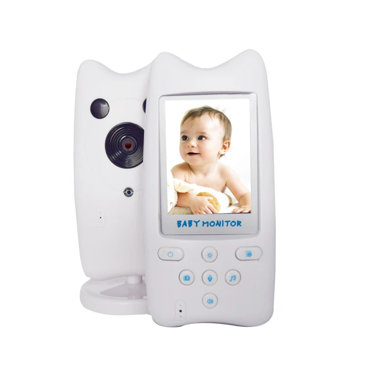 WB820 беспроводной монитор ночного видения цифровой видео детский монитор аудио музыкальная камера температура температуры няня монитор